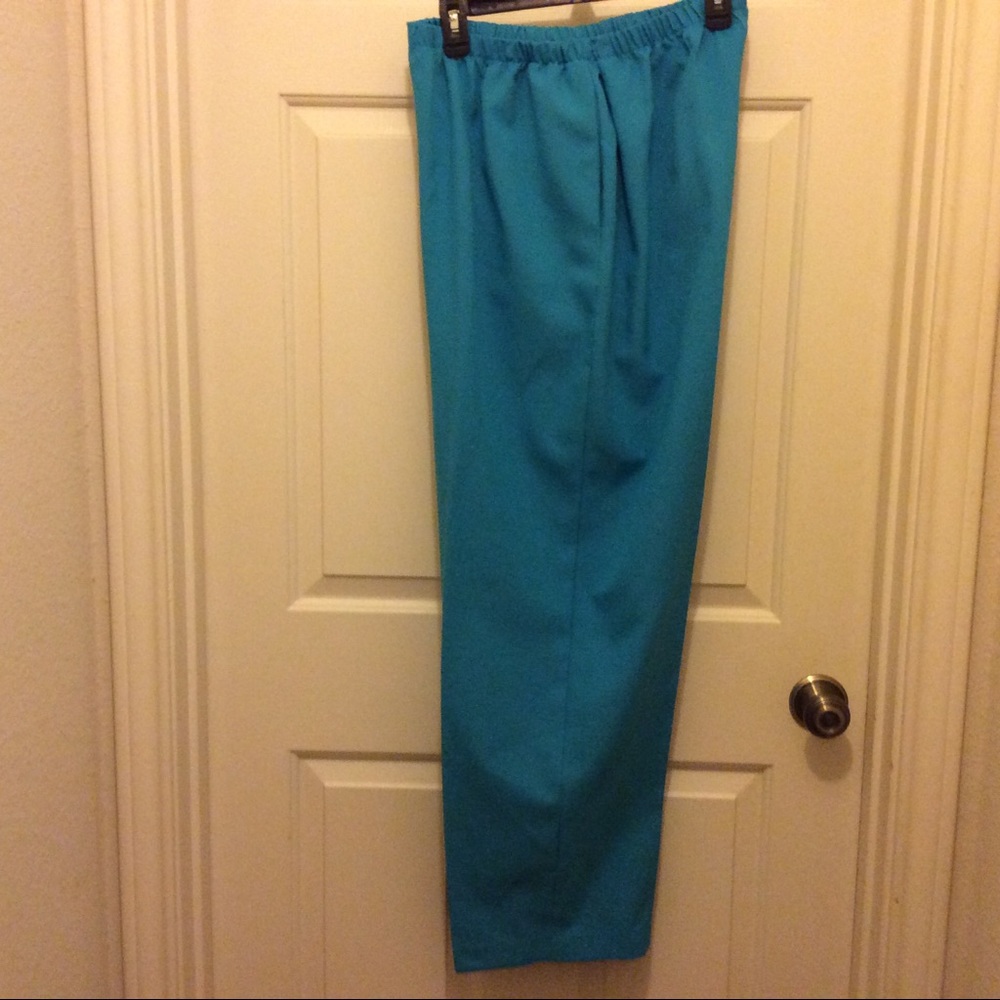 Anthony Richard aqua 5 pc weekender pant dress set - Picture 4 of 5